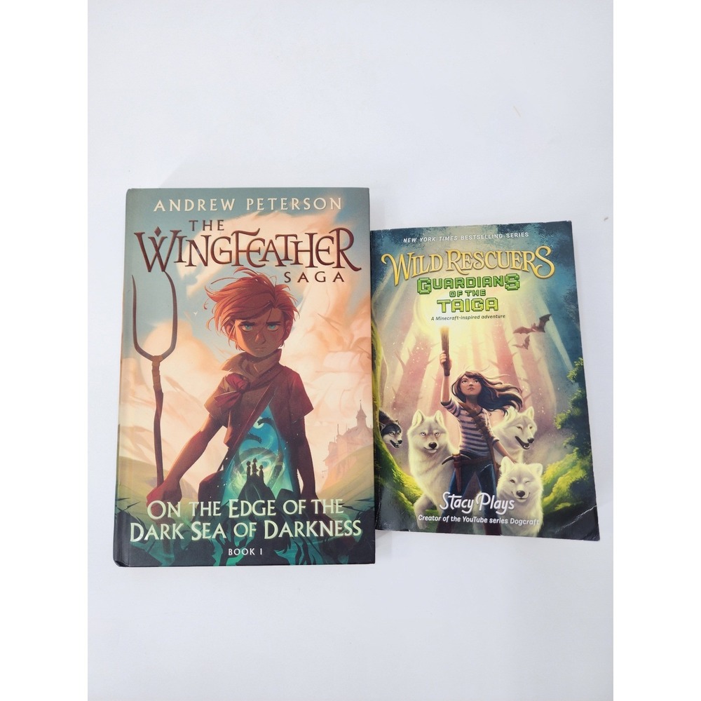 Wingfeather Saga Book 1 & Wild Rescuers Guardians of the Taiga Book Set Peterson